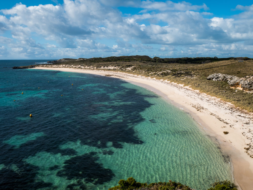Ein Strand von Rottnest Island