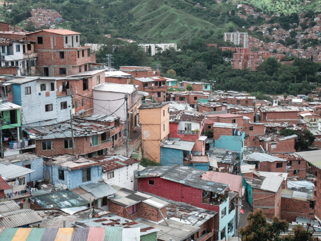 Blick auf Comuna 1