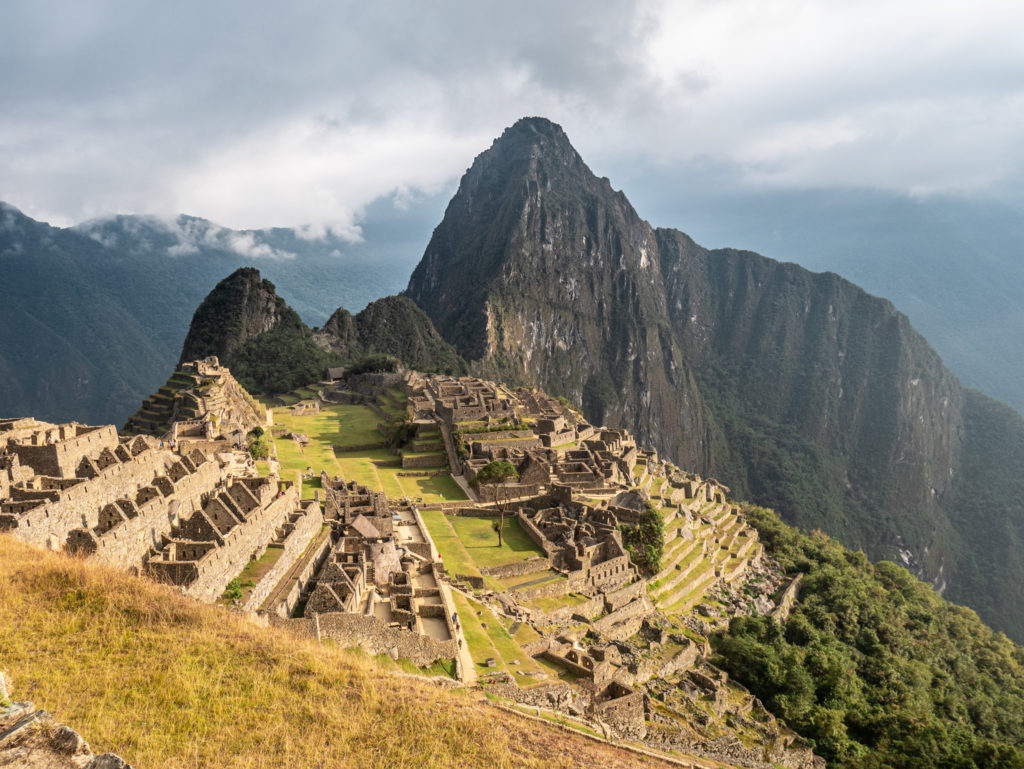 Aussicht auf Machu Picchu