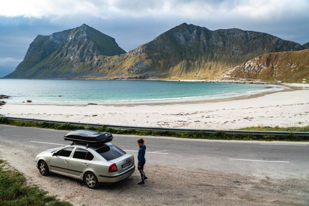 Eigener Privatstrand auf den Lofoten
