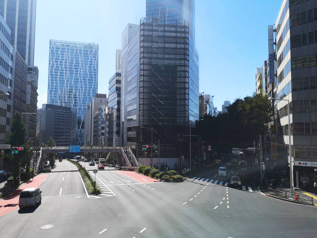 Tokio City Aufgenommen irgendwo in der Milionenmetropole Tokio