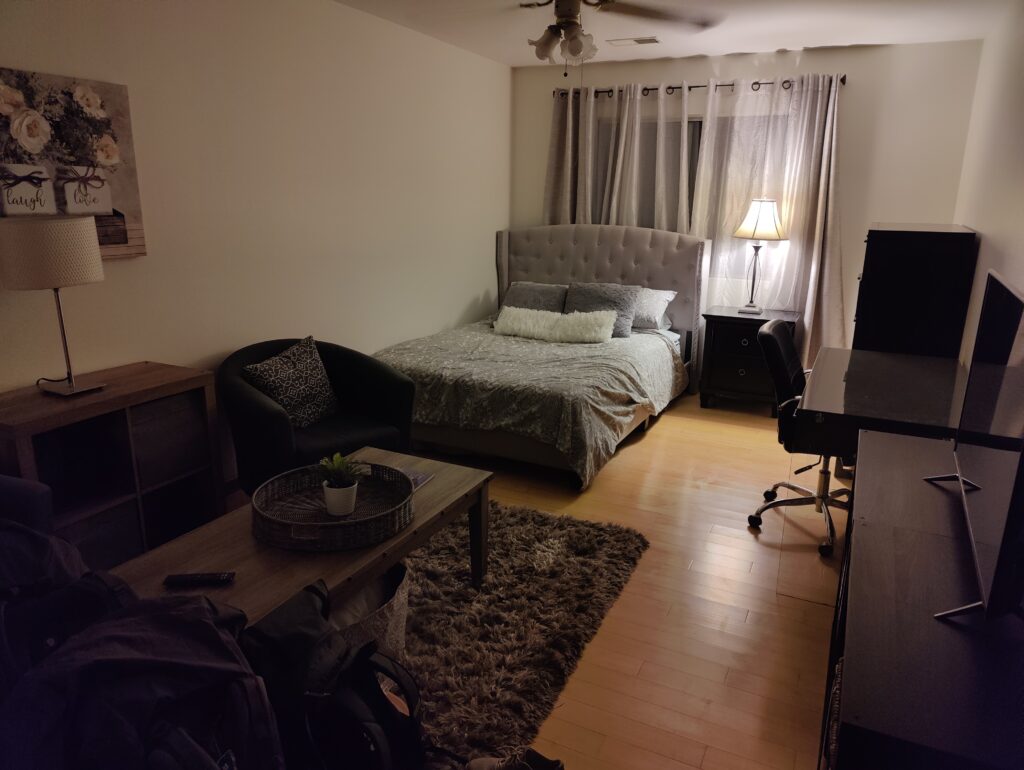 Unser Zimmer in San Diego bekamen wir über ein Homestay.