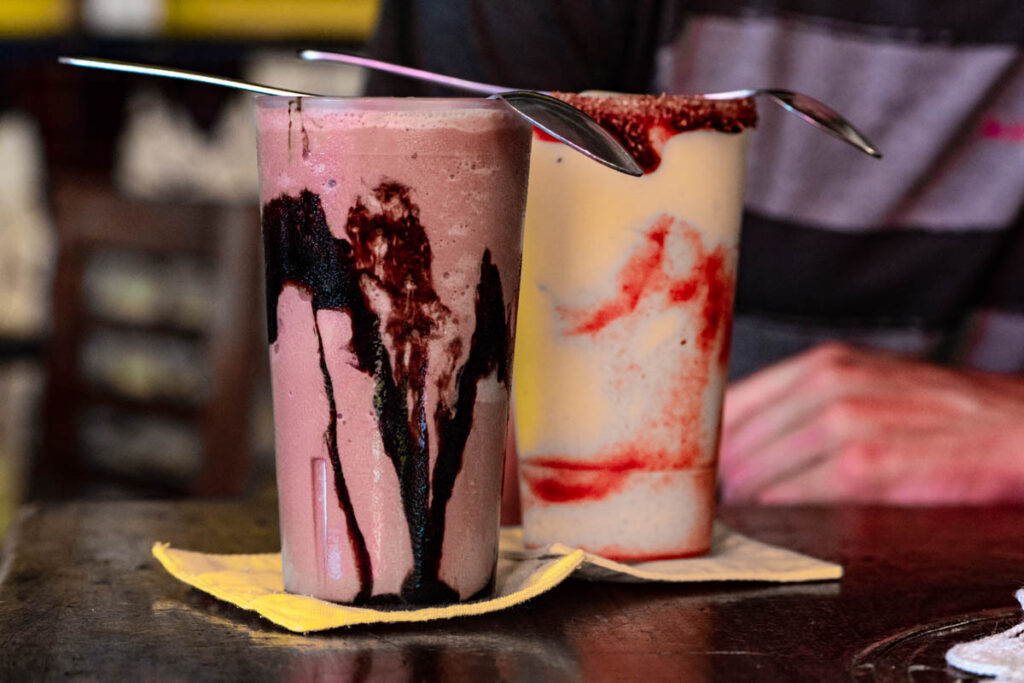 Das Chocobana in Sayulita hat sehr leckere Schokobananen und Shakes