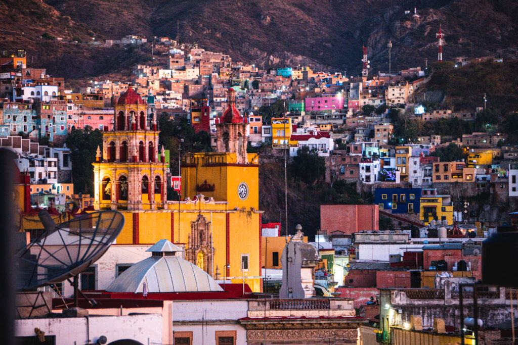Ausblick auf Guanajuato