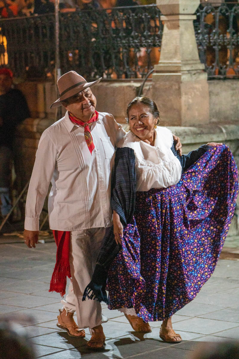 Straßenfest in Oaxaca