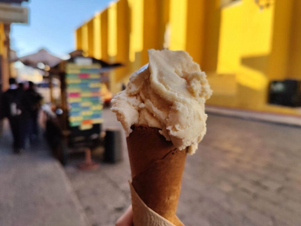 Eis wird in San Miguel de Allende an jeder Ecke verkauft und ist wirklich lecker