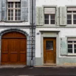 Häuser in Basel sind teilweise aus dem 12. bis 16. Jahrhundert und noch gut erhalten.