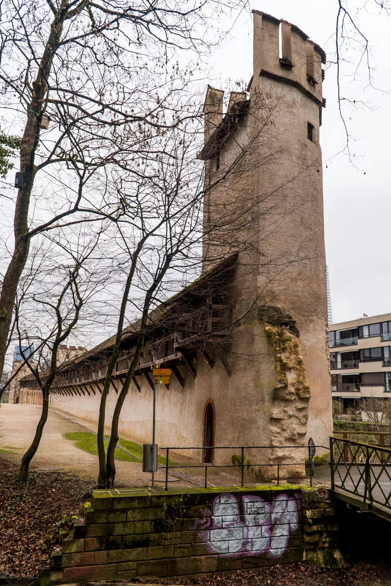 Übrige Stadtmauer von Basel