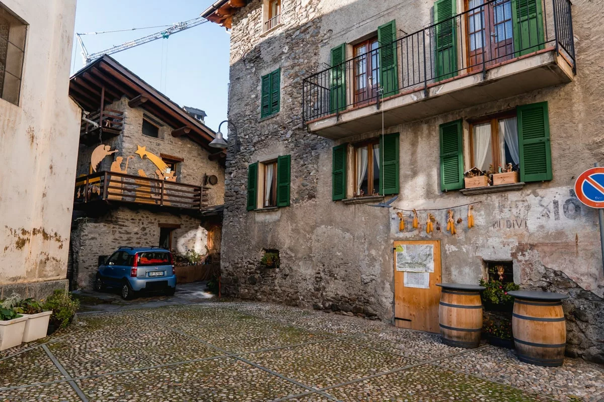 Innenhof in Tirano