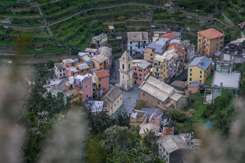 Manarola von oben