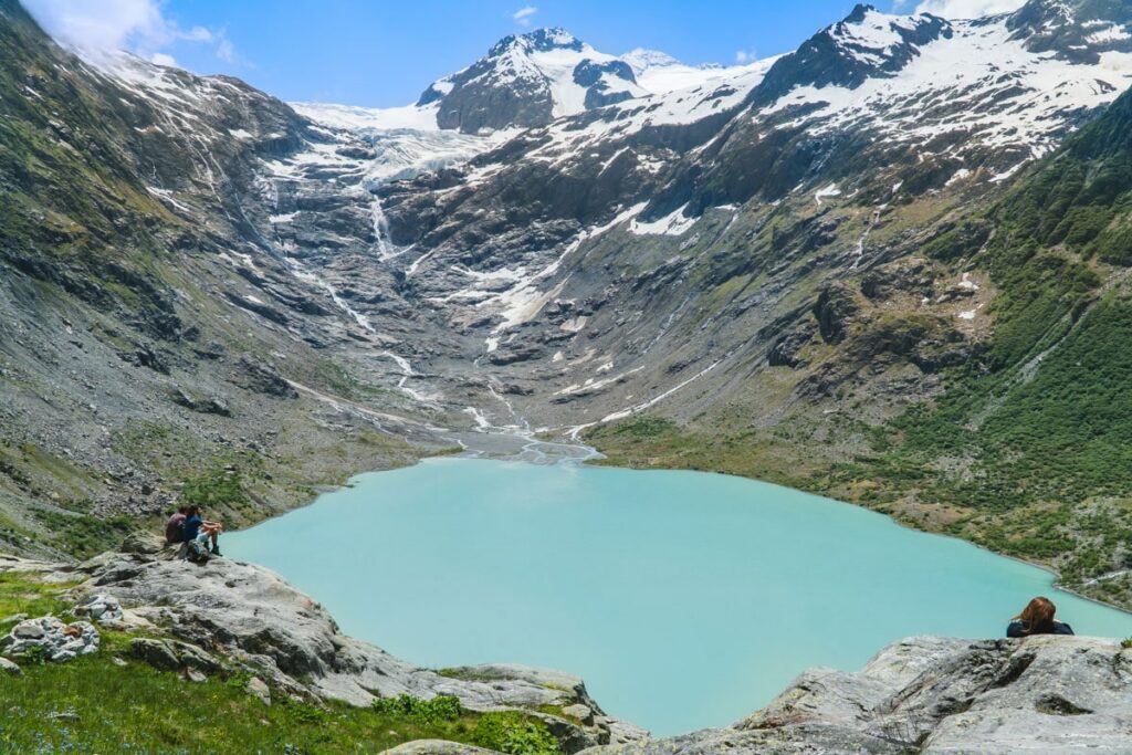 Die Tageswanderung zur Triftbrücke lohnt sich für diese Aussicht