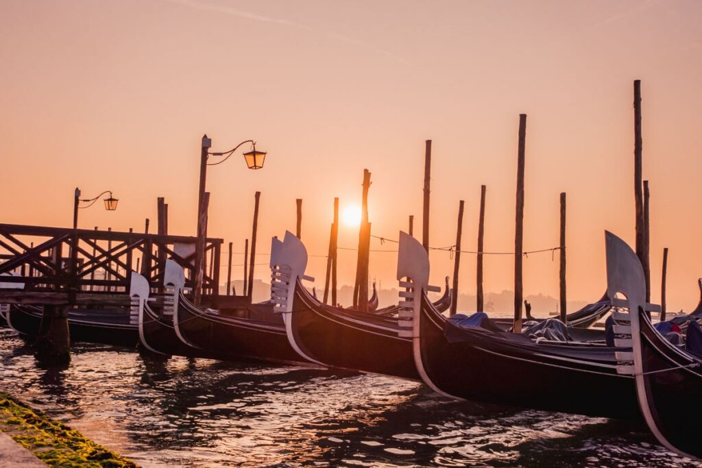 Venedig zum Sonnenaufgang