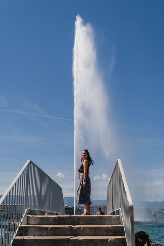 Steg des Jet d'eau