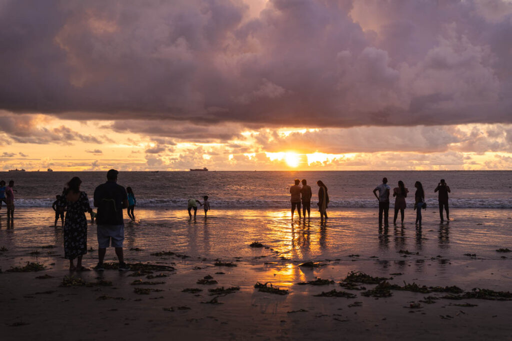 Strand von Fort Kochi