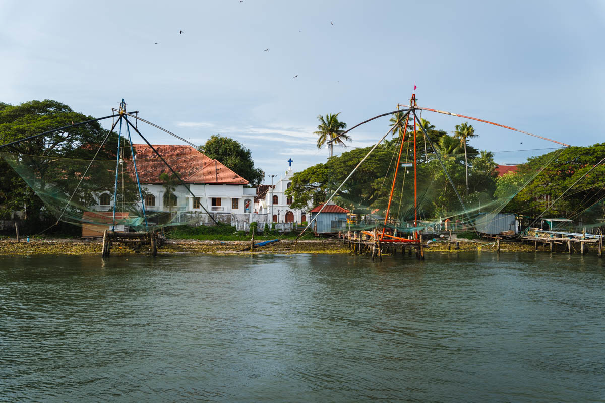 Fort Kochi Fischernetze