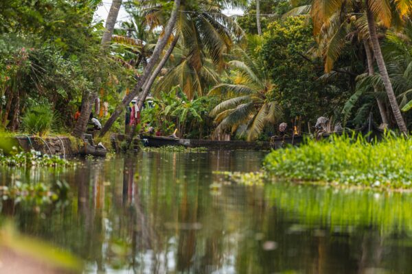 Allepey Backwater Tour mit dem Kanu
