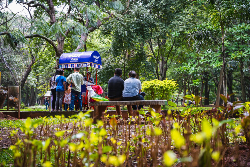 Cubbon Park in Bengaluru - eine Oase mitten in der Stadt.