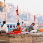 Gläubige in Varanasi