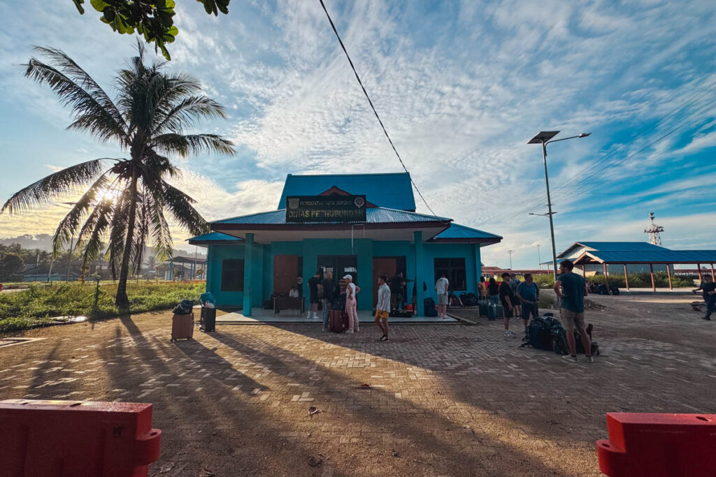 Fährhafen von Sorong - von hier kannst du die Fähre nach Raja Ampat nehmen