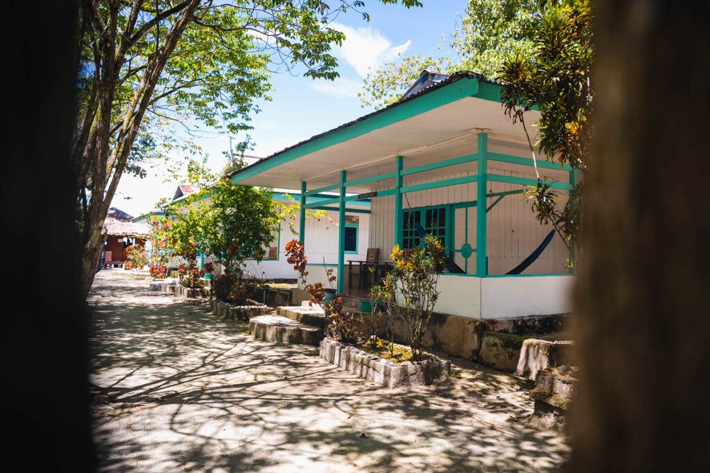 Bungalow im Basecamp von Scuba Republic