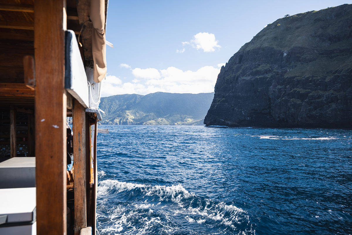Komodo mit dem Liveaboard