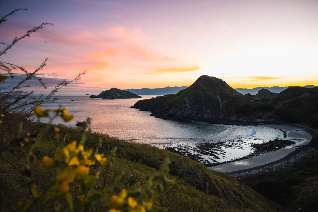 Sonnenuntergang Komodo Nationalapark