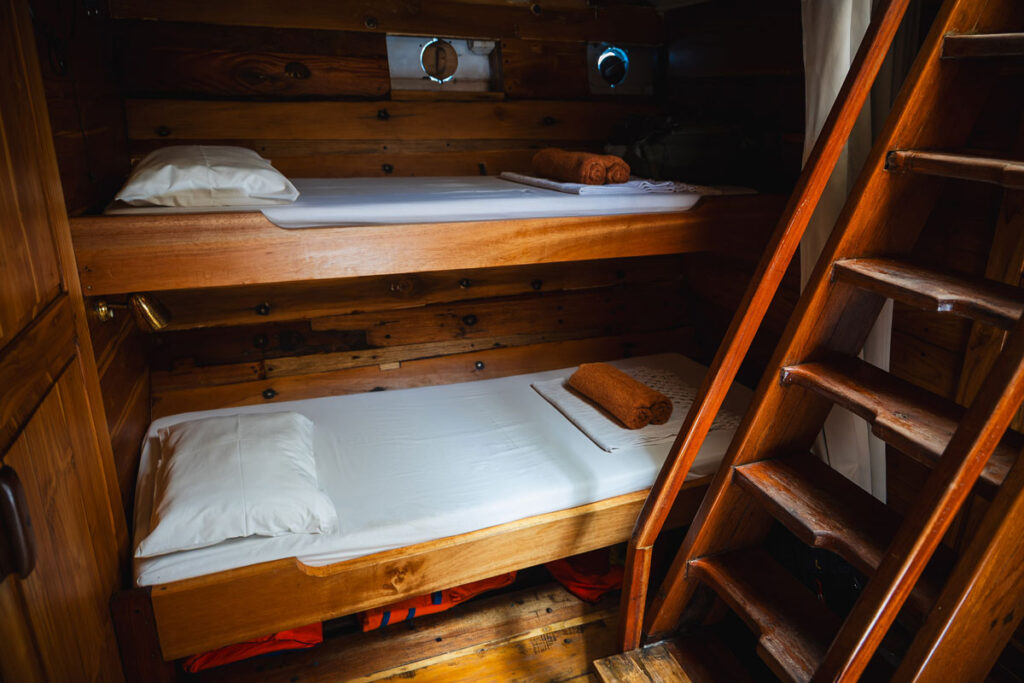 Dorms auf dem Liveaboard