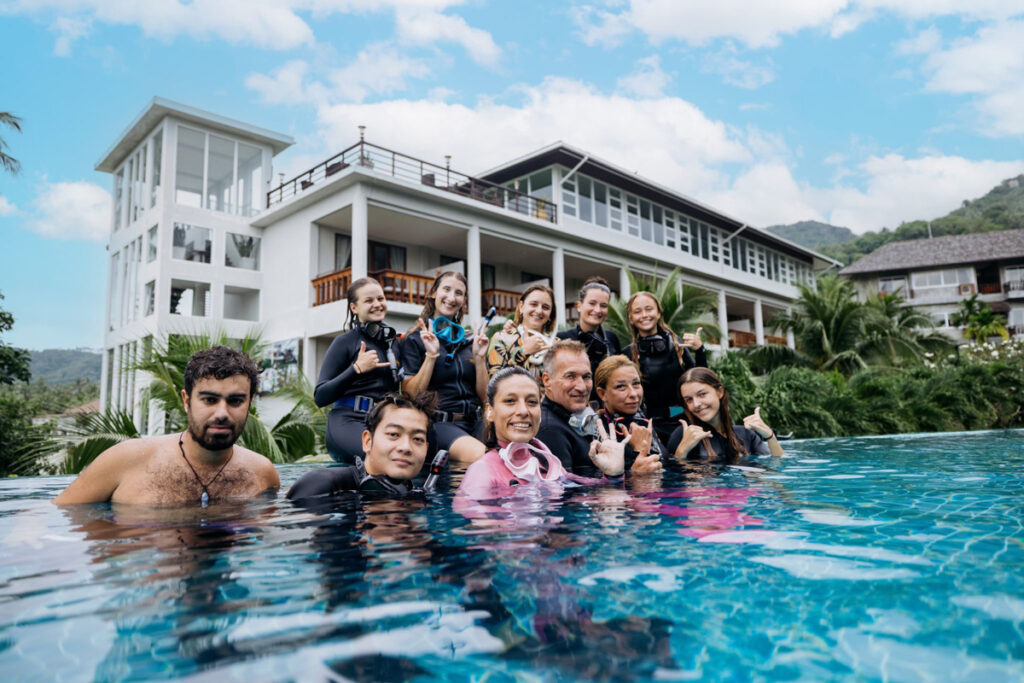 Das Divemaster-Team