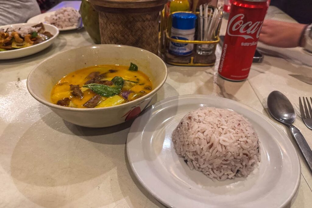 Babalou auf Koh Tao bietet veganes Curry