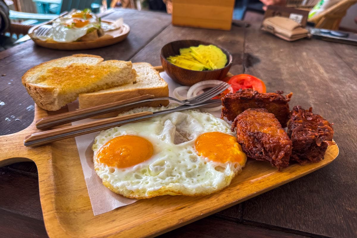 Frühstück auf Koh Tao