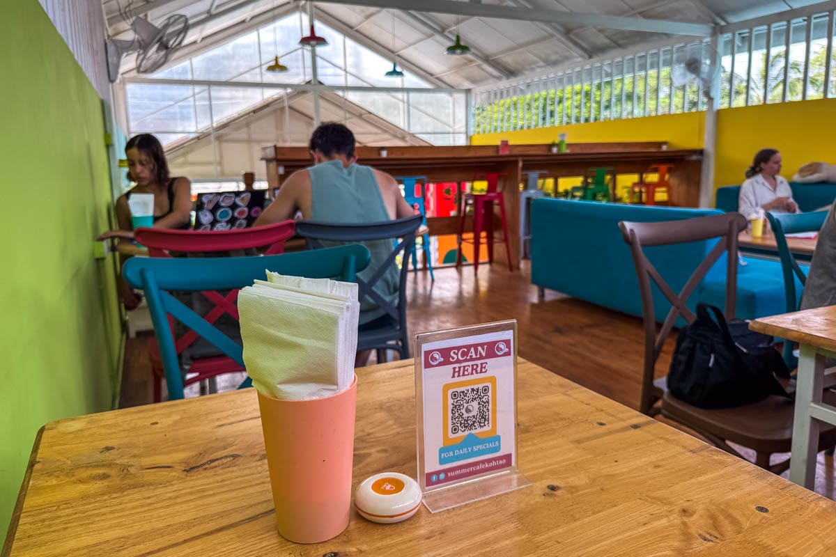 Summer Café von innen