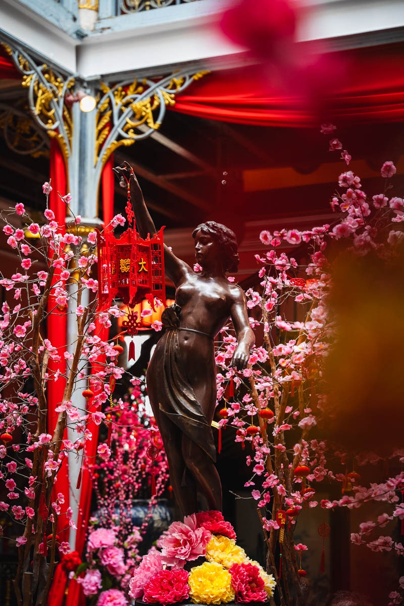 Statue im Herrenhaus