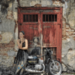 Jess und der Junge auf dem Motorrad in 2018