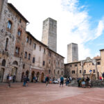 Piazza Brunnen in San Gimignano