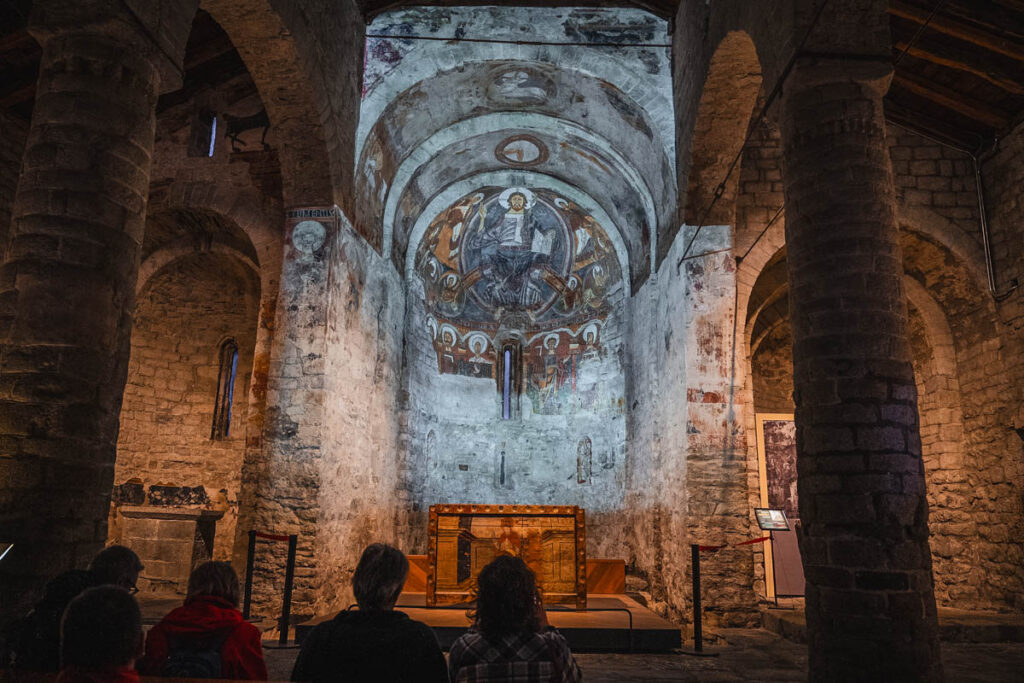 Video Mapping in Taüll