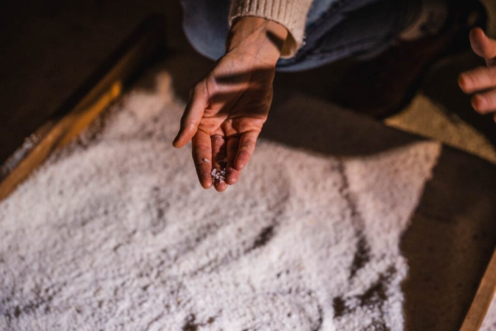 Salzproduktion in Gerri de la Sal