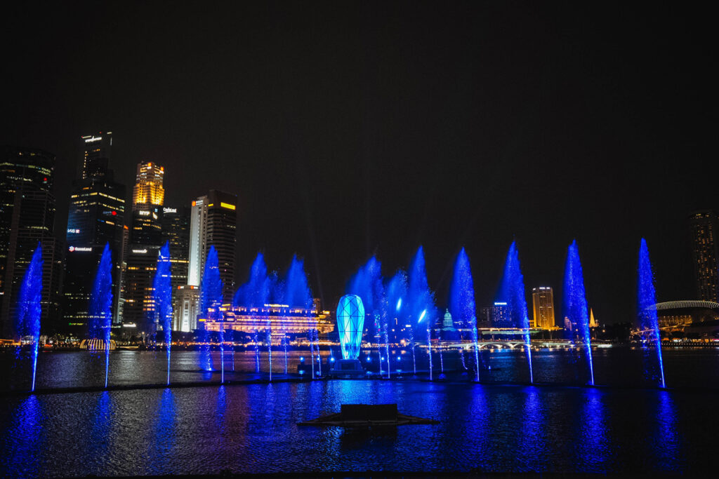 Fontain Show Marina Bay Sands Hotel