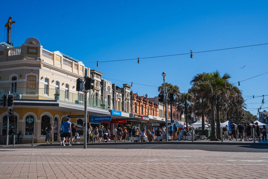 Manly ist ein tolles Viertel außerhalt des Zentrums von Sydney und auf jeden Fall einen Besuch wert.