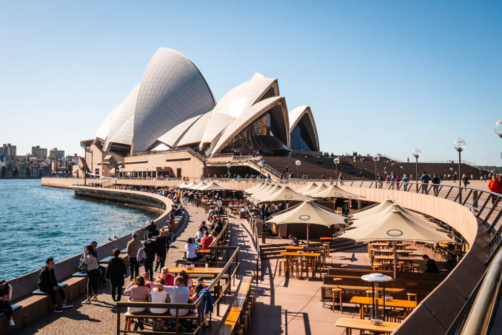 Das Opera House ist die bekannteste Sydney Sehenswürdigkeit