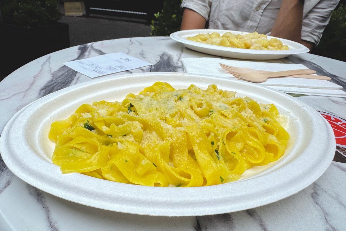 Pasta in der Pasta Bar in Sydney