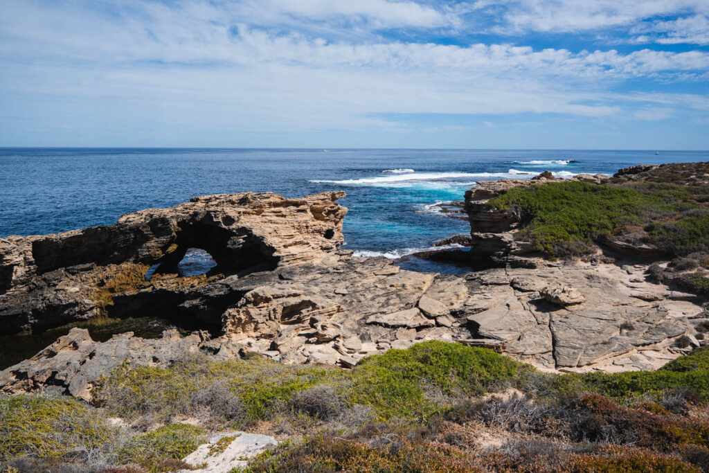 Cape Vlamingh Felsen und Meer auf Rottnest Island