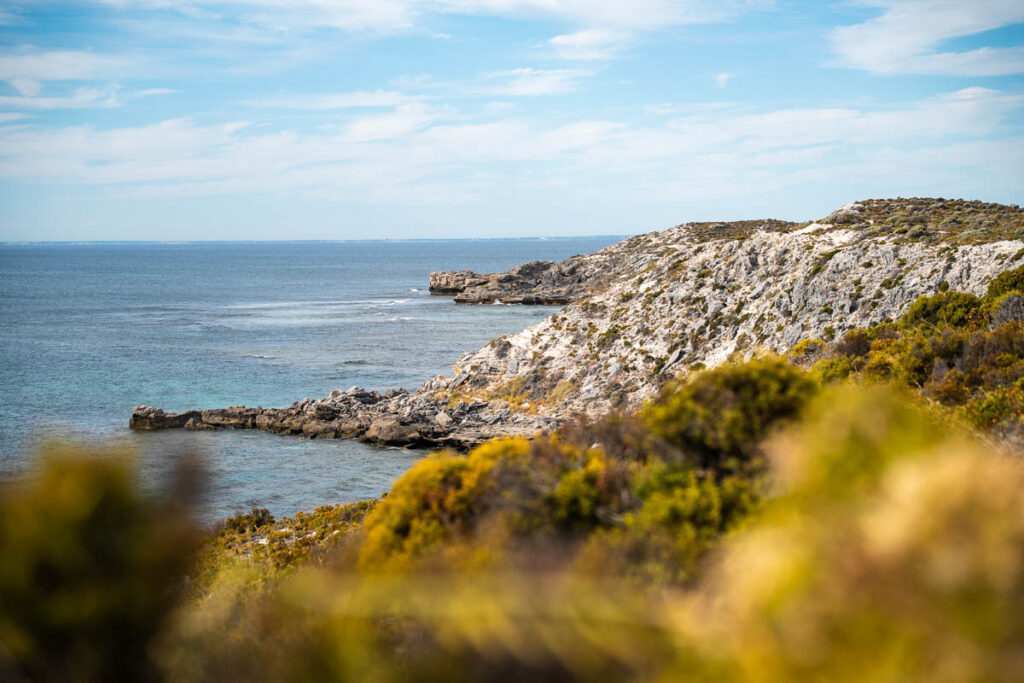 Kueste von Rottnest Island